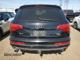 2015 Audi Q7 Premium Plus with VIN WA1LGAFEXFD017661, listed as a Copart auction lot 56394585 with 111,558 mi miles and Clean Title. Bid and sale history available at DreamBid. Image 6.