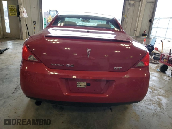 2007 Pontiac G6 GT with VIN 1G2ZH36NX74114549, listed as a Copart auction lot 54022065 with 313,976 mi miles and Non Repairable. Bid and sale history available at carsss.com. Image 6.