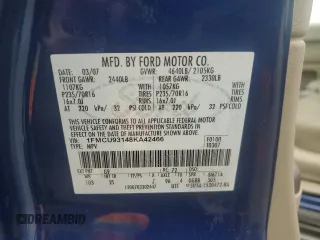 2008 Ford Escape XLT z VIN 1FMCU93148KA42466, wystawiony jako Copart lot #55590225 z przebiegiem 188 333 mil mil oraz Szkoda całkowita • Salvage title. Historia ofert i sprzedaży dostępna na DreamBid. Obrazek 12.