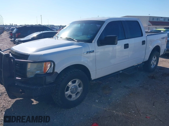 2014 Ford F-150 XL with VIN 1FTFW1EF9EKF06661, listed as a IAAI auction lot 42235635 with 327,584 mi miles and . Bid and sale history available at DreamBid. Image 2.