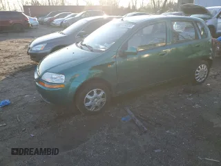 2004 Chevrolet Aveo with VIN KL1TD626X4B204375, listed as a Copart auction lot 82783333 with 127,573 mi miles and Non repairable. Bid and sale history available at DreamBid. Image 1.