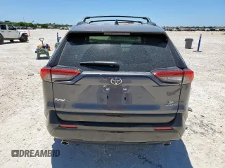 2025 Toyota RAV4 SE with VIN JTMCB3FV5SD244265, listed as a Copart auction lot 66194265 with 1,636 mi miles and Salvage title. Bid and sale history available at DreamBid. Image 6.