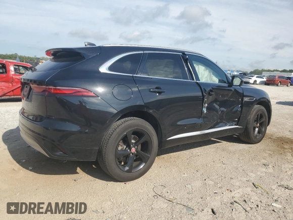 2023 Jaguar F-Pace S z VIN SADCJ2EX2PA713633, wystawiony jako Copart lot #58654355 z przebiegiem 30 210 mil mil oraz Szkoda całkowita • Salvage title. Historia ofert i sprzedaży dostępna na DreamBid. Obrazek 3.