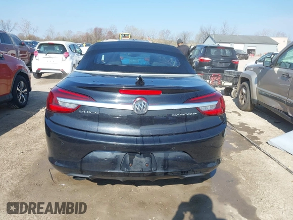 2016 Buick Cascada Premium with VIN W04WT3N53GG100841, listed as a IAAI auction lot 42050383 with 116,900 mi miles and . Bid and sale history available at DreamBid. Image 16.