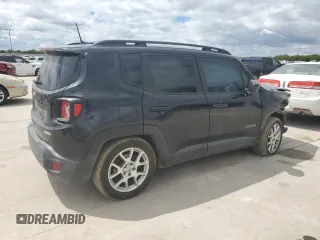2020 Jeep Renegade Latitude with VIN ZACNJABB9LPL58359, listed as a Copart auction lot 71447094 with 89,904 mi miles and Salvage Title. Bid and sale history available at DreamBid. Image 3.