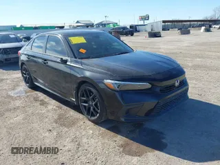 2024 Honda Civic Sedan Sport with VIN 2HGFE2F54RH529875, listed as a IAAI auction lot 41681115 with 15,223 mi miles. Bid and sale history available at carsss.com. Image 1.