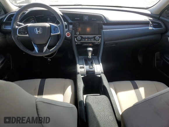2019 Honda Civic Sedan EX with VIN 19XFC1F33KE011691, listed as a Copart auction lot 49576805 with 40,782 mi miles and Salvage Title. Bid and sale history available at carsss.com. Image 8.