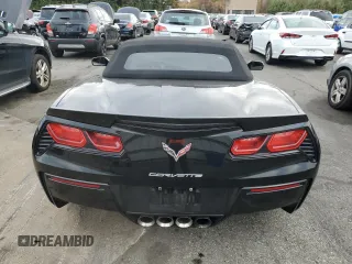 2014 Chevrolet Corvette 1LT with VIN 1G1YB3D71E5113044, listed as a Copart auction lot 75619924 with 44,302 mi miles and Salvage Title. Bid and sale history available at carsss.com. Image 6.