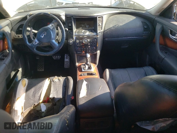 2009 Infiniti FX with VIN JNRAS18U79M101439, listed as a Copart auction lot 57580955 with Not provided miles and Salvage title. Bid and sale history available at DreamBid. Image 8.