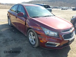 2016 Chevrolet Cruze Limited LT with VIN 1G1PE5SB1G7112599, listed as a IAAI auction lot 41640259 with 141,532 mi miles. Bid and sale history available at carsss.com. Image 1.