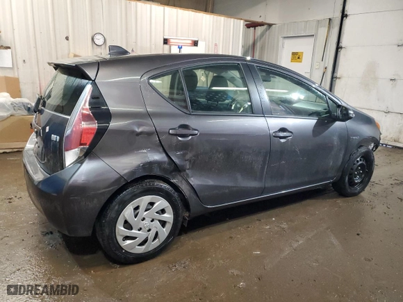 2016 Toyota Prius c One with VIN JTDKDTB30G1128569, listed as a Copart auction lot 47721715 with 113,318 mi miles and Salvage Title. Bid and sale history available at carsss.com. Image 3.
