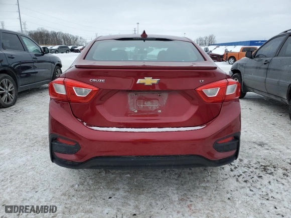 2017 Chevrolet Cruze LT with VIN 1G1BE5SM3H7143785, listed as a Copart auction lot 46185905 with 67,043 mi miles and Clean Title. Bid and sale history available at carsss.com. Image 6.