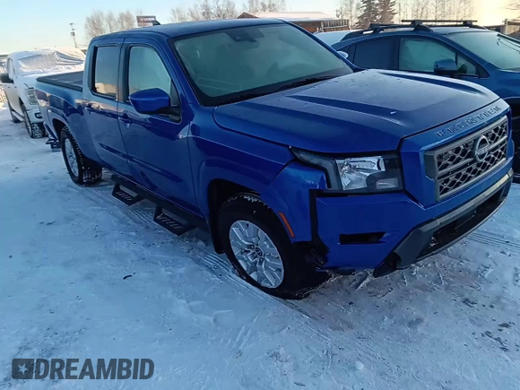 2024 Nissan Frontier SV with VIN 1N6ED1FKXRN650413, listed as a Copart auction lot 43301515 with 7,991 mi miles and Salvage title. Bid and sale history available at DreamBid. Image 11.