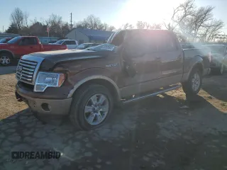 2011 Ford F-150 Lariat with VIN 1FTFW1E66BFC04734, listed as a Copart auction lot 89369565 with 0 mi miles and Salvage Title. Bid and sale history available at carsss.com. Image 1.