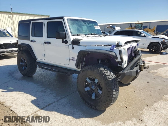 2017 Jeep Wrangler Unlimited Sport with VIN 1C4BJWDG4HL521751, listed as a Copart auction lot 48375485 with 89,117 mi miles and Salvage title. Bid and sale history available at DreamBid. Image 4.