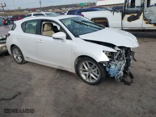 2015 Lexus CT 200h Hybrid with VIN JTHKD5BH1F2219266, listed as a IAAI auction lot 41240429 with 1 miles. Bid and sale history available at carsss.com. Image 1.