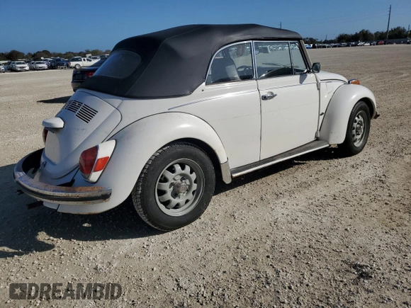 1972 Volkswagen Beetle with VIN 1522012758, listed as a Copart auction lot 78994814 with 46,118 mi miles and Salvage Title. Bid and sale history available at DreamBid. Image 3.