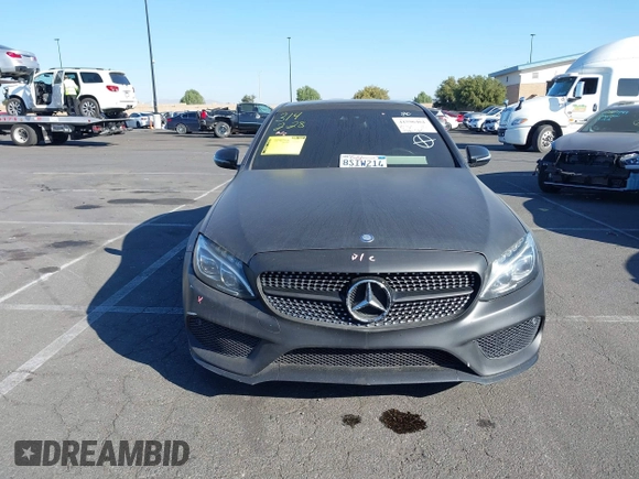 2016 Mercedes-Benz C 450 AMG with VIN 55SWF6EBXGU141867, listed as a IAAI auction lot 41596461 with 126,565 mi miles and . Bid and sale history available at carsss.com. Image 12.