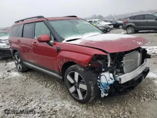 2024 Hyundai Santa Fe Limited with VIN 5NMP4DGL8RH030936, listed as a Copart auction lot 44682355 with 15,077 mi miles and Salvage Title. Bid and sale history available at carsss.com. Image 4.