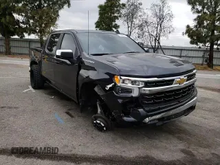 2022 Chevrolet Silverado 1500 LT with VIN 1GCPACEK8NZ618418, listed as a Copart auction lot 55685294 with 33,429 mi miles and Salvage Title. Bid and sale history available at carsss.com. Image 10.