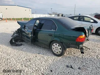 1999 Honda Civic LX with VIN 1HGEJ6673XL004211, listed as a Copart auction lot 45730285 with 155,359 mi miles and Salvage Title. Bid and sale history available at carsss.com. Image 2.