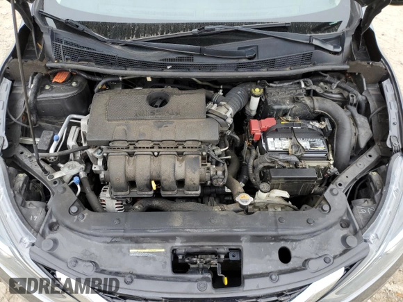 2018 Nissan Sentra SV with VIN 3N1AB7AP1JL645945, listed as a Copart auction lot 48471935 with 80,308 mi miles and Salvage Title. Bid and sale history available at carsss.com. Image 12.