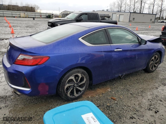 2017 Honda Accord Coupe LX-S with VIN 1HGCT1B34HA006571, listed as a Copart auction lot 46448975 with 103,543 mi miles and Salvage Title. Bid and sale history available at carsss.com. Image 3.