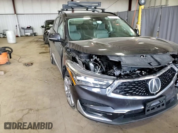 2019 Acura RDX Advance with VIN 5J8TC2H73KL013202, listed as a Copart auction lot 46850345 with 39,596 mi miles and Salvage Title. Bid and sale history available at DreamBid. Image 15.