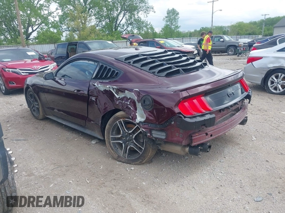 2018 Ford Mustang GT with VIN 1FA6P8CF3J5165619, listed as a IAAI auction lot 42169392 with 77,733 mi miles and . Bid and sale history available at DreamBid. Image 3.