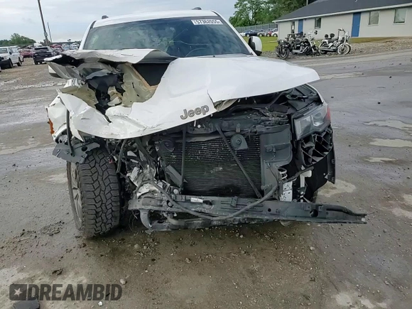 2017 Jeep Grand Cherokee 75th Anniversary with VIN 1C4RJEAG3HC696232, listed as a Copart auction lot 57362055 with 105,440 mi miles and Salvage title. Bid and sale history available at DreamBid. Image 14.