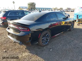 2023 Dodge Charger GT with VIN 2C3CDXHG4PH672553, listed as a IAAI auction lot 41643737 with 1,964 mi miles. Bid and sale history available at carsss.com. Image 4.