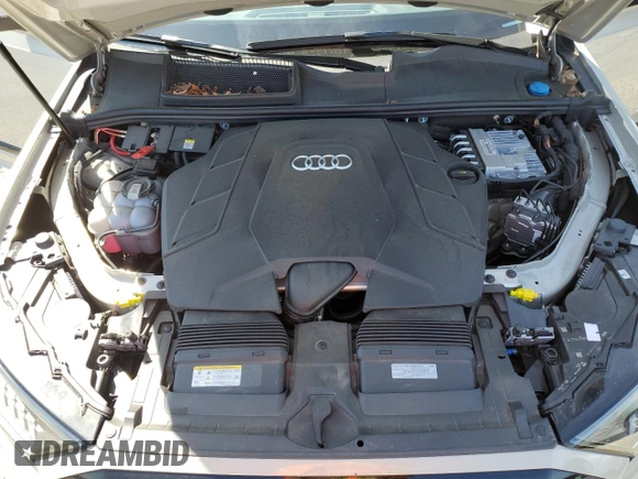 2023 Audi Q7 Premium Plus with VIN WA1LXBF77PD018405, listed as a Copart auction lot 55975455 with 15,702 mi miles and Salvage title. Bid and sale history available at DreamBid. Image 12.
