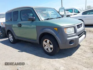2003 Honda Element EX with VIN 5J6YH28583L038872, listed as a IAAI auction lot 42116236 with 93,000 mi miles and . Bid and sale history available at DreamBid. Image 1.
