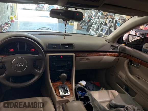 2004 Audi A4 3.0L with VIN WAULT68E84A134954, listed as a Copart auction lot 73234824 with 107,934 mi miles and Clean Title. Bid and sale history available at carsss.com. Image 9.