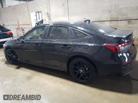 2025 Honda Civic Sport with VIN 2HGFE2F5XSH561722, listed as a Copart auction lot 54120165 with 1,576 mi miles and Salvage title. Bid and sale history available at DreamBid. Image 2.