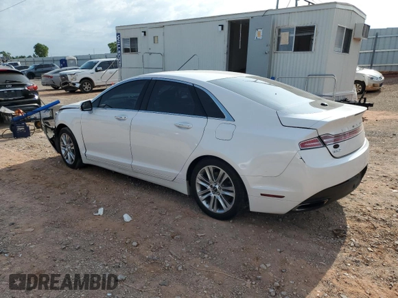 2014 Lincoln MKZ z VIN 3LN6L2G90ER820731, wystawiony jako Copart lot #57818185 z przebiegiem 133 133 mil mil oraz Szkoda całkowita • Salvage title. Historia ofert i sprzedaży dostępna na DreamBid. Obrazek 2.