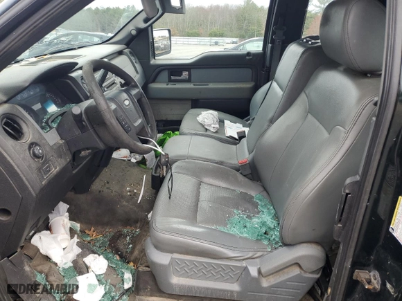 2014 Ford F-150 XL with VIN 1FTEX1CM0EFA88641, listed as a Copart auction lot 51444285 with 0 mi miles and Salvage Title. Bid and sale history available at carsss.com. Image 7.