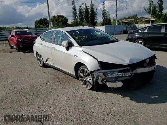 2018 Honda Clarity Plug-In Hybrid with VIN JHMZC5F12JC009678, listed as a Copart auction lot 80025584 with 60,876 mi miles and Salvage Title. Bid and sale history available at carsss.com. Image 11.
