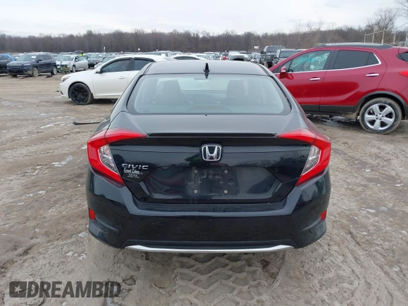 2019 Honda Civic Sedan EX with VIN 19XFC1F31KE013956, listed as a IAAI auction lot 41502562 with 65,752 mi miles. Bid and sale history available at carsss.com. Image 17.