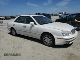 2005 Hyundai XG with VIN KMHFU45E85A425828, listed as a Copart auction lot 54000595 with 100,555 mi miles and Clean Title. Bid and sale history available at DreamBid. Image 4.