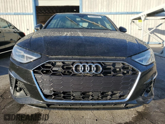 2021 Audi A4 S line Premium with VIN WAUDAAF44MA043817, listed as a Copart auction lot 83468064 with 29,218 mi miles and Clean Title. Bid and sale history available at DreamBid. Image 5.