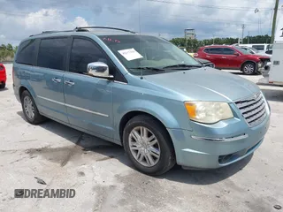 2008 Chrysler Town & Country Limited with VIN 2A8HR64X38R746763, listed as a IAAI auction lot 42117320 with 174,692 mi miles. Bid and sale history available at carsss.com. Image 1.