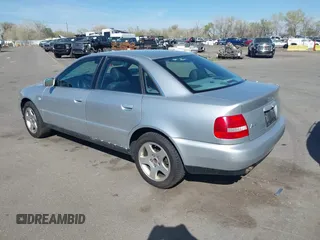 2000 Audi A4 with VIN WAUDH28DXYA145742, listed as a IAAI auction lot 42017244 with 235,373 mi miles. Bid and sale history available at carsss.com. Image 3.