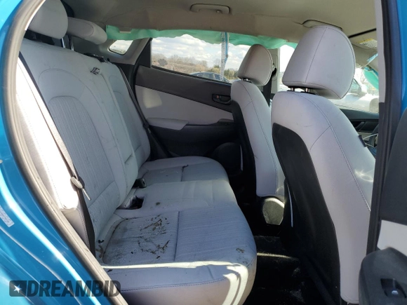2022 Hyundai Kona SEL with VIN KM8K62AB0NU796196, listed as a Copart auction lot 50367305 with 63,398 mi miles and Salvage Title. Bid and sale history available at DreamBid. Image 11.