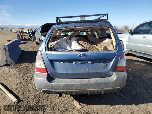 2007 Subaru Forester X L.L. Bean Ed with VIN JF1SG67647H726687, listed as a Copart auction lot 81913494 with 0 mi miles and Salvage Title. Bid and sale history available at carsss.com. Image 6.