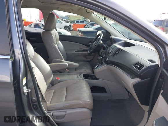 2013 Honda CR-V EX-L with VIN 2HKRM3H75DH505796, listed as a IAAI auction lot 41535426 with 174,534 mi miles and . Bid and sale history available at DreamBid. Image 5.