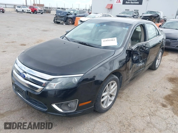 2011 Ford Fusion SEL with VIN 3FAHP0JG9BR279516, listed as a IAAI auction lot 41895984 with 184,718 mi miles. Bid and sale history available at carsss.com. Image 17.