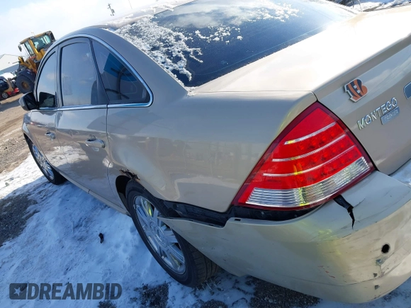 2007 Mercury Montego Premier with VIN 1MEHM42137G605036, listed as a IAAI auction lot 41378385 with Not Provided miles and . Bid and sale history available at DreamBid. Image 3.