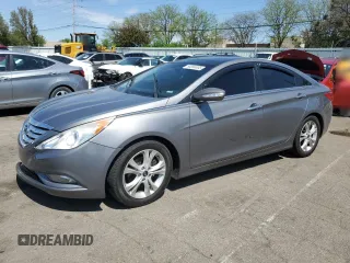 2012 Hyundai Sonata Limited with VIN 5NPEC4AC0CH407577, listed as a Copart auction lot 54094655 with 231,084 mi miles and Salvage Title. Bid and sale history available at carsss.com. Image 1.