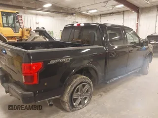2020 Ford F-150 XL with VIN 1FTEW1E56LKF25622, listed as a IAAI auction lot 41773855 with 55,044 mi miles and . Bid and sale history available at DreamBid. Image 4.